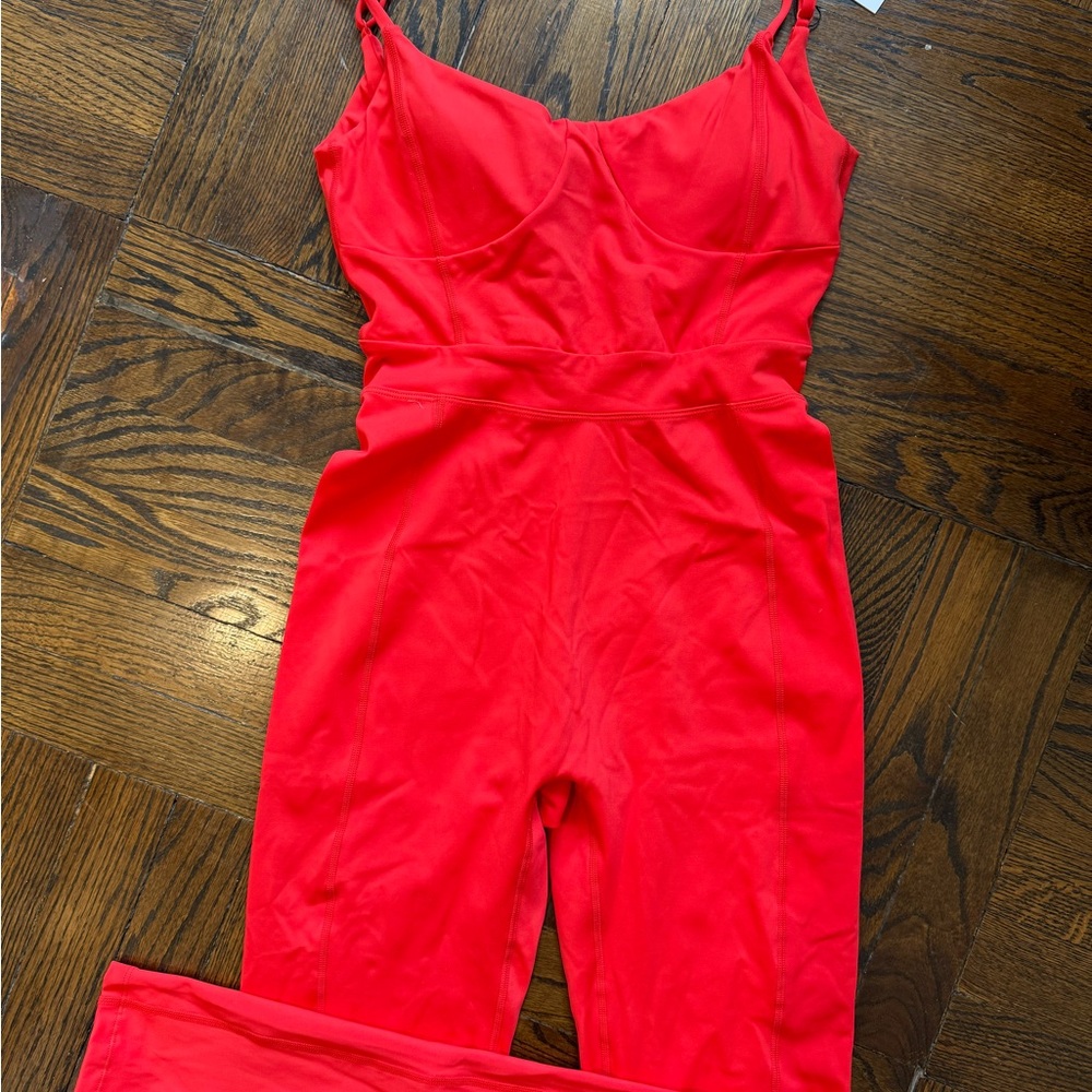 Yellow The Label Red Active Jumpsuit